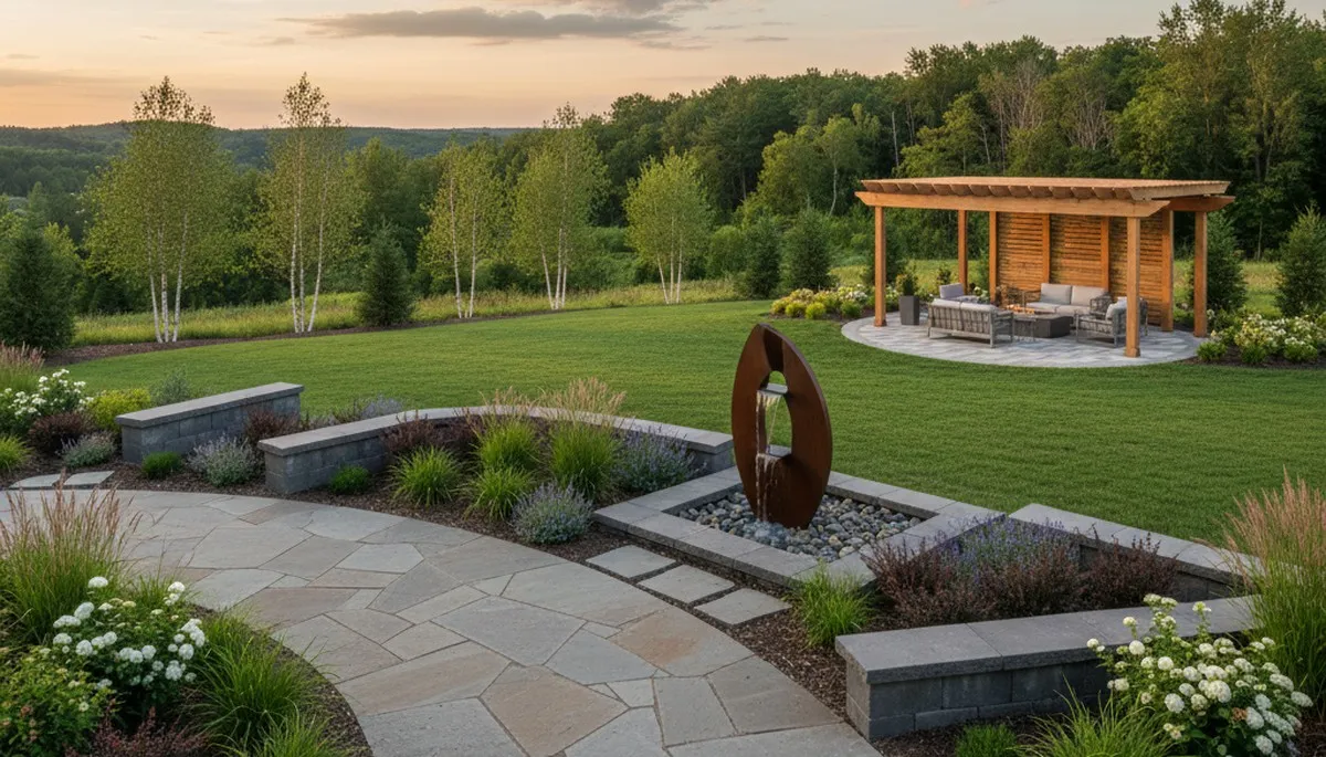 Madison, WI landscaping team providing professional lawn care for local residential properties